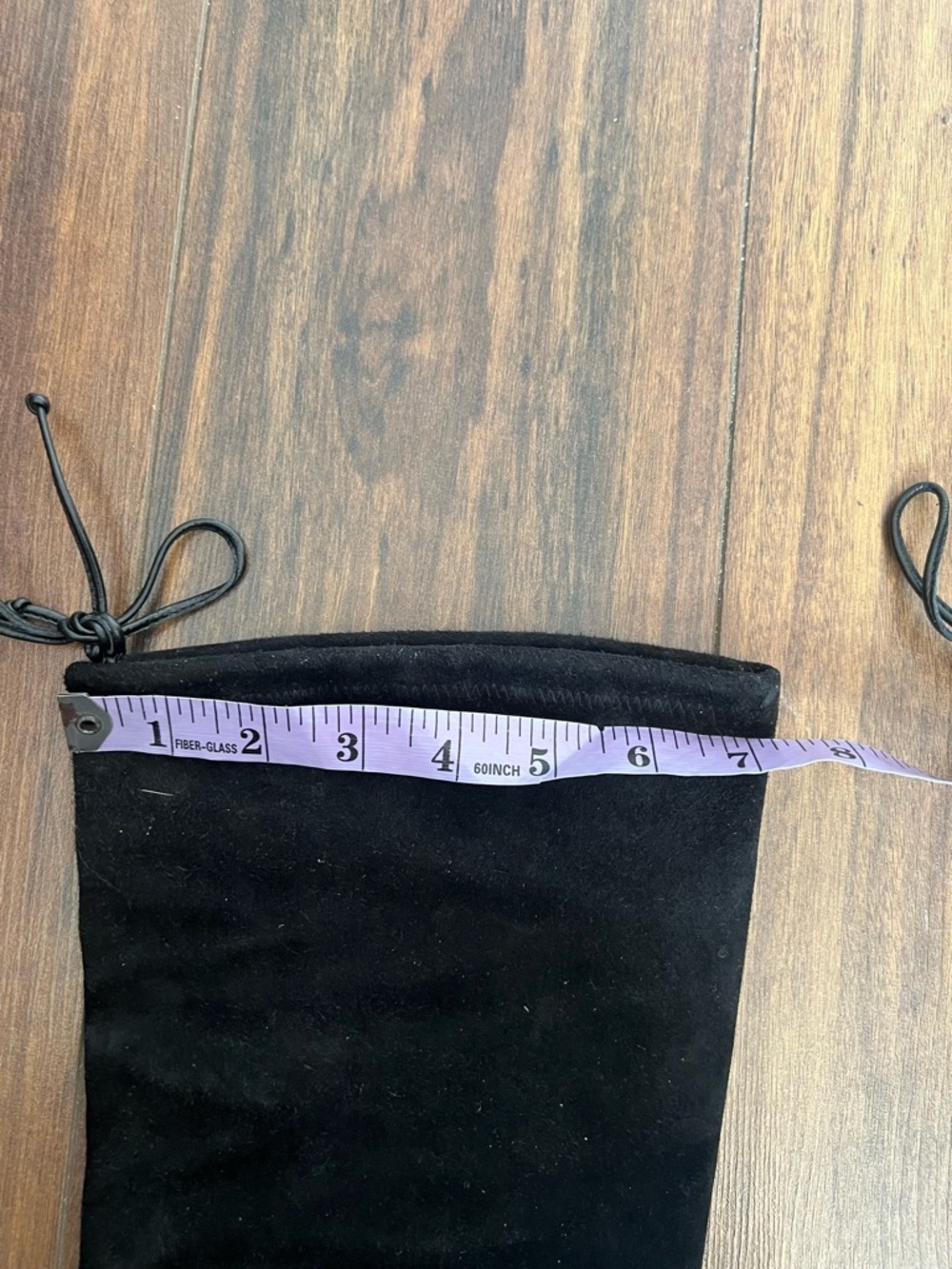 Stuart Weitzman Over-the-Knee Boots – Black Suede – Size 8.5 - Picture 11 of 13